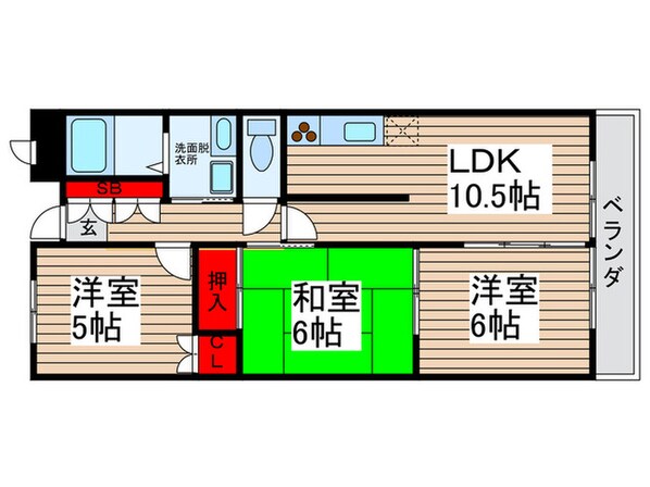 イ－ストコ－トＳＫの物件間取画像